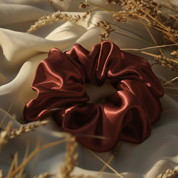 Scrunchie Hair Tie - Magenta