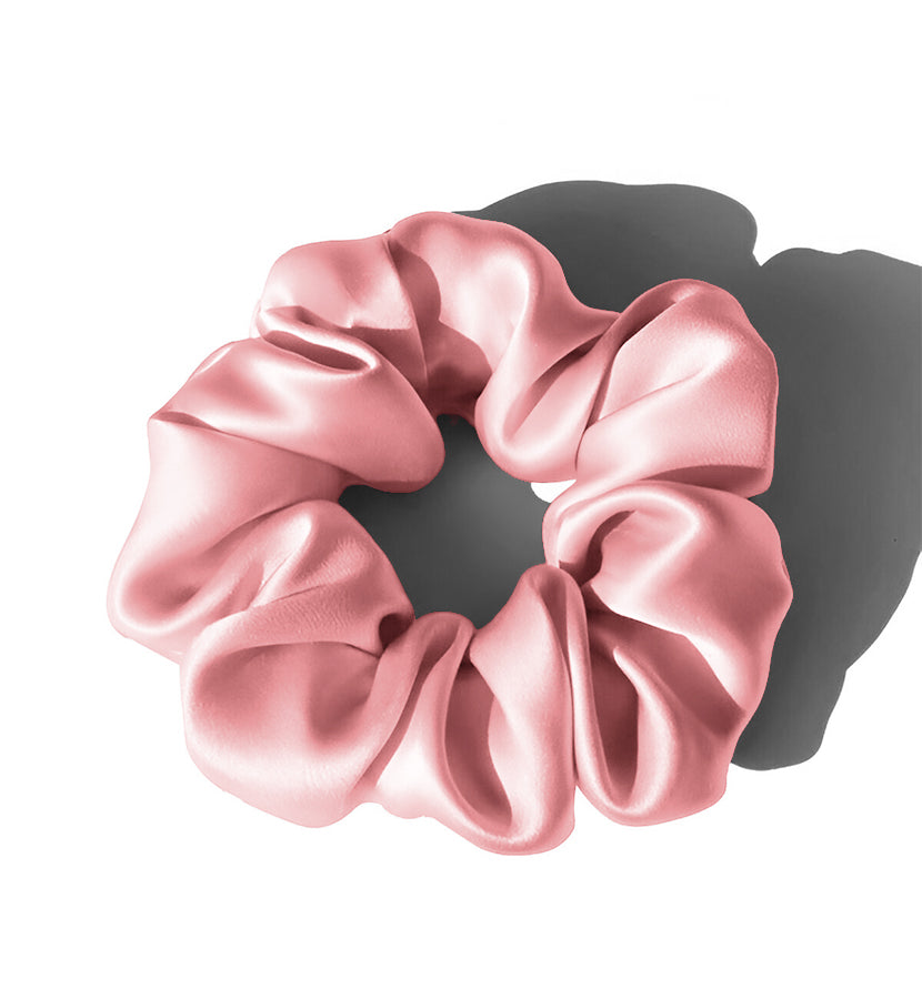 Scrunchie Hair Tie - Baby Pink - Scarfs.pk