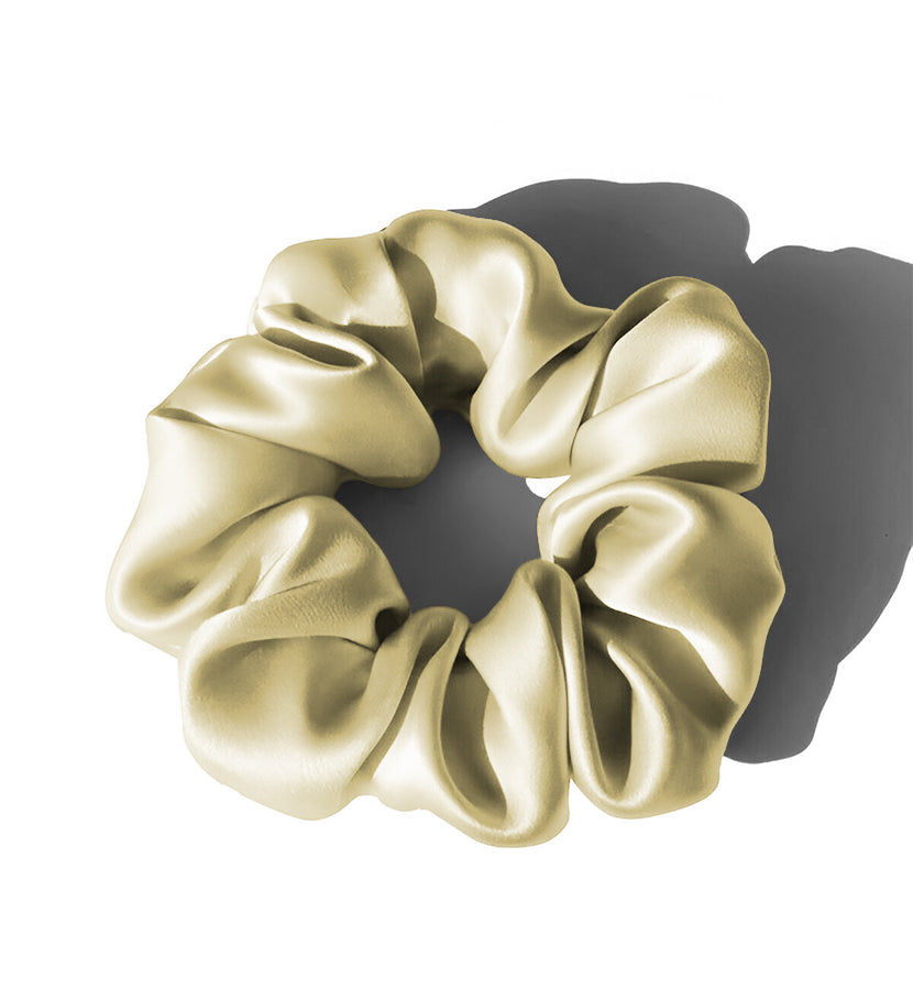 Scrunchie Hair Tie - Lime Green - Scarfs.pk