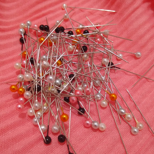Silver Golden Black Pins - Scarfs.pk
