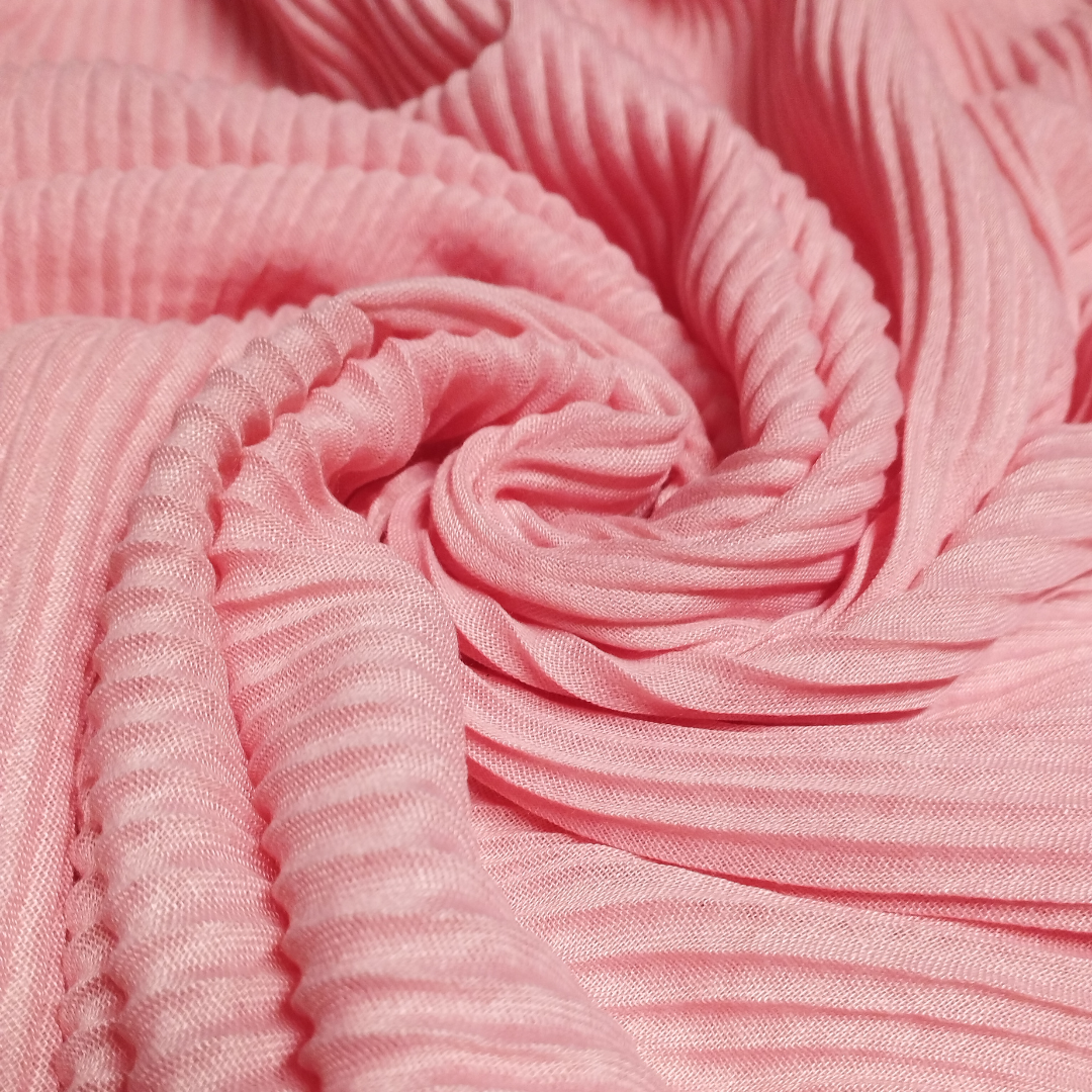 Crinkle Lawn - Tomano Pink - Scarfs.pk