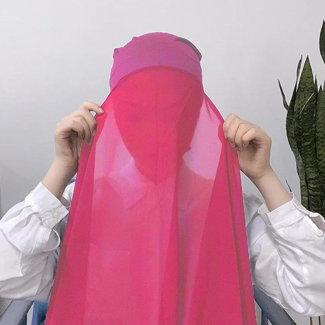 Instant Hijab - Tea Pink - Scarfs.pk