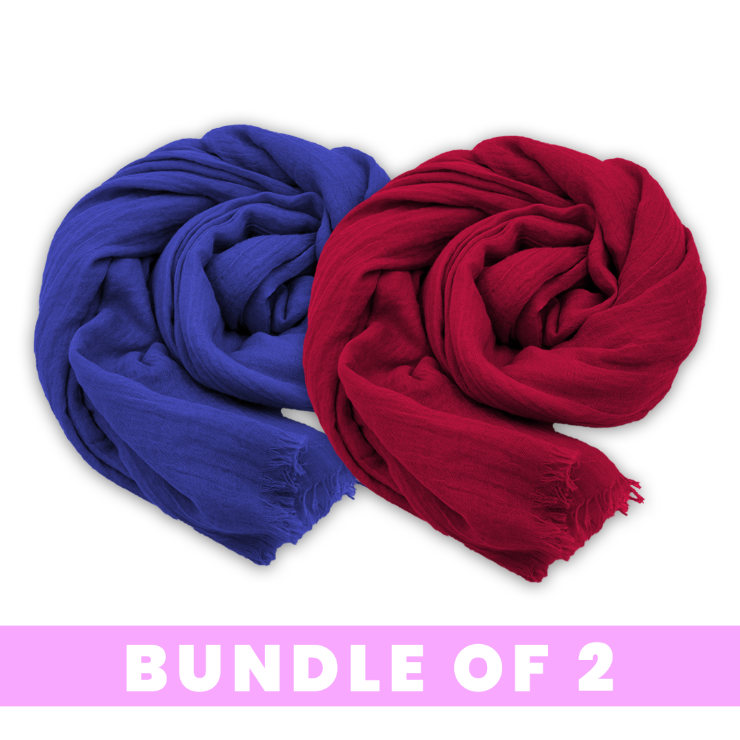 Turkish Lawn – Bundle Of 2 - Scarfs.pk