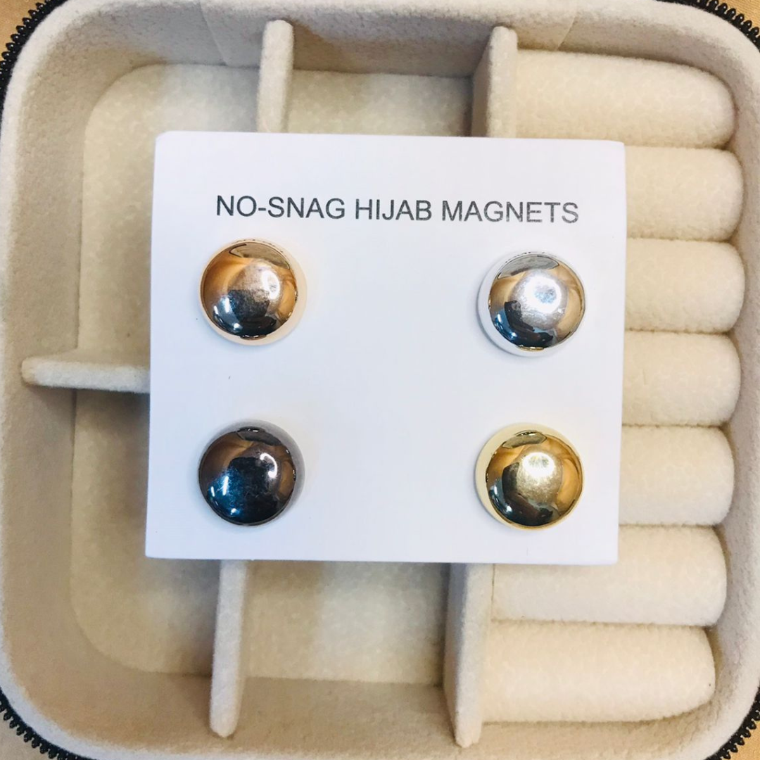 Circle Hijab Magnets - Scarfs.pk