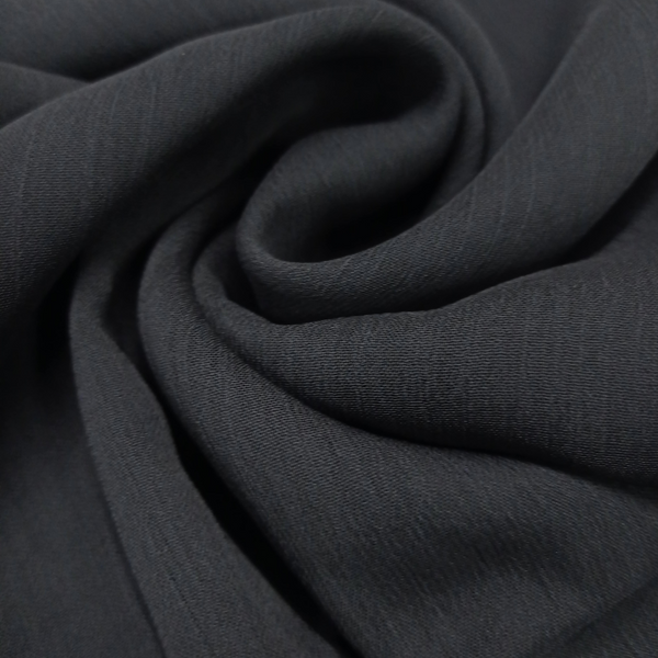 Crinkle Chiffon - Black - Scarfs.pk