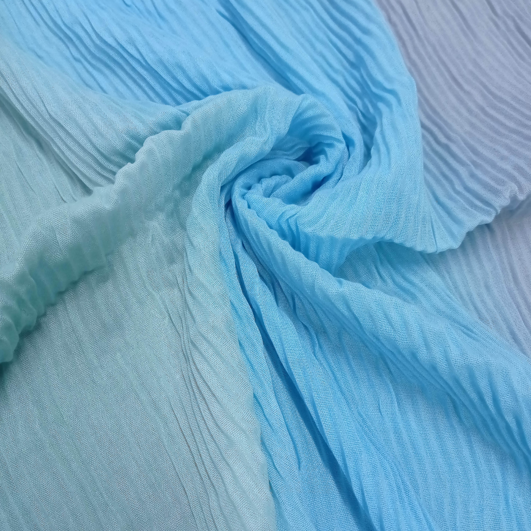 Crinkle Multi Shaded Lawn - Scarfs.pk