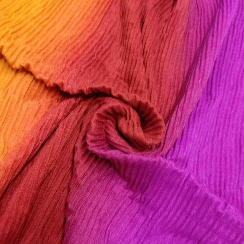 Crinkle Multi Shaded Lawn - Scarfs.pk