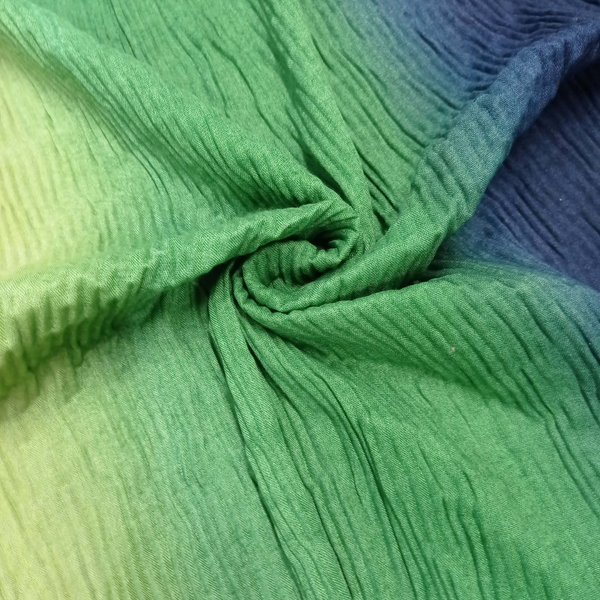 Crinkle Multi Shaded Lawn - Scarfs.pk