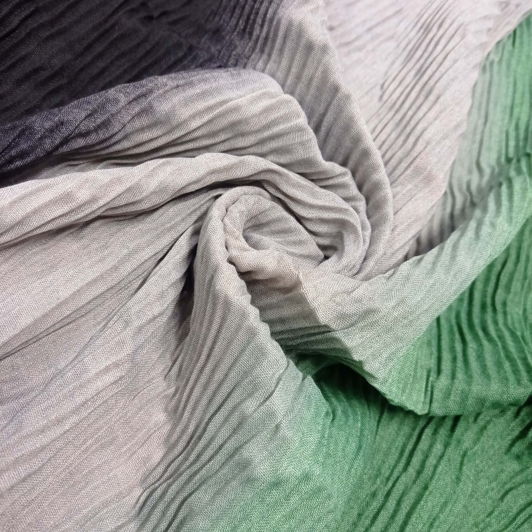Crinkle Multi Shaded Lawn - Scarfs.pk