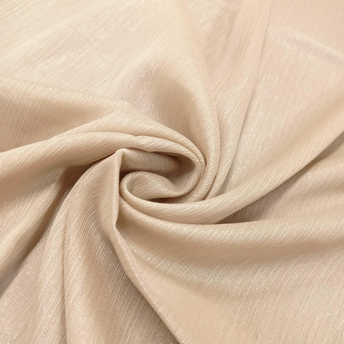 Crinkle Chiffon Zari Coated (Occasions Partner) - Biscotti - Scarfs.pk