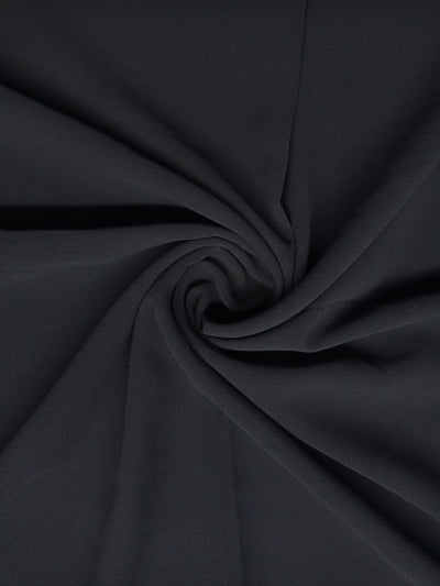 Dark Grey Georgette Hijab - Scarfs.pk