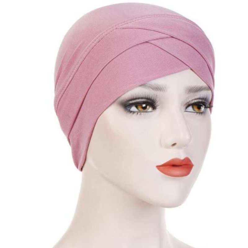 CRISS CROSS TIE BACK - BABY PINK - Scarfs.pk #1 Online Hijab Store