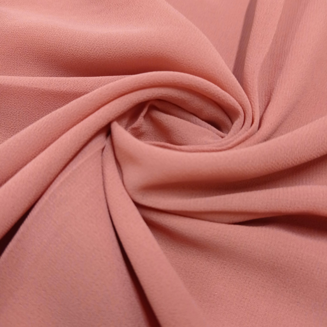 soft pink georgette hijab - scarfs.pk