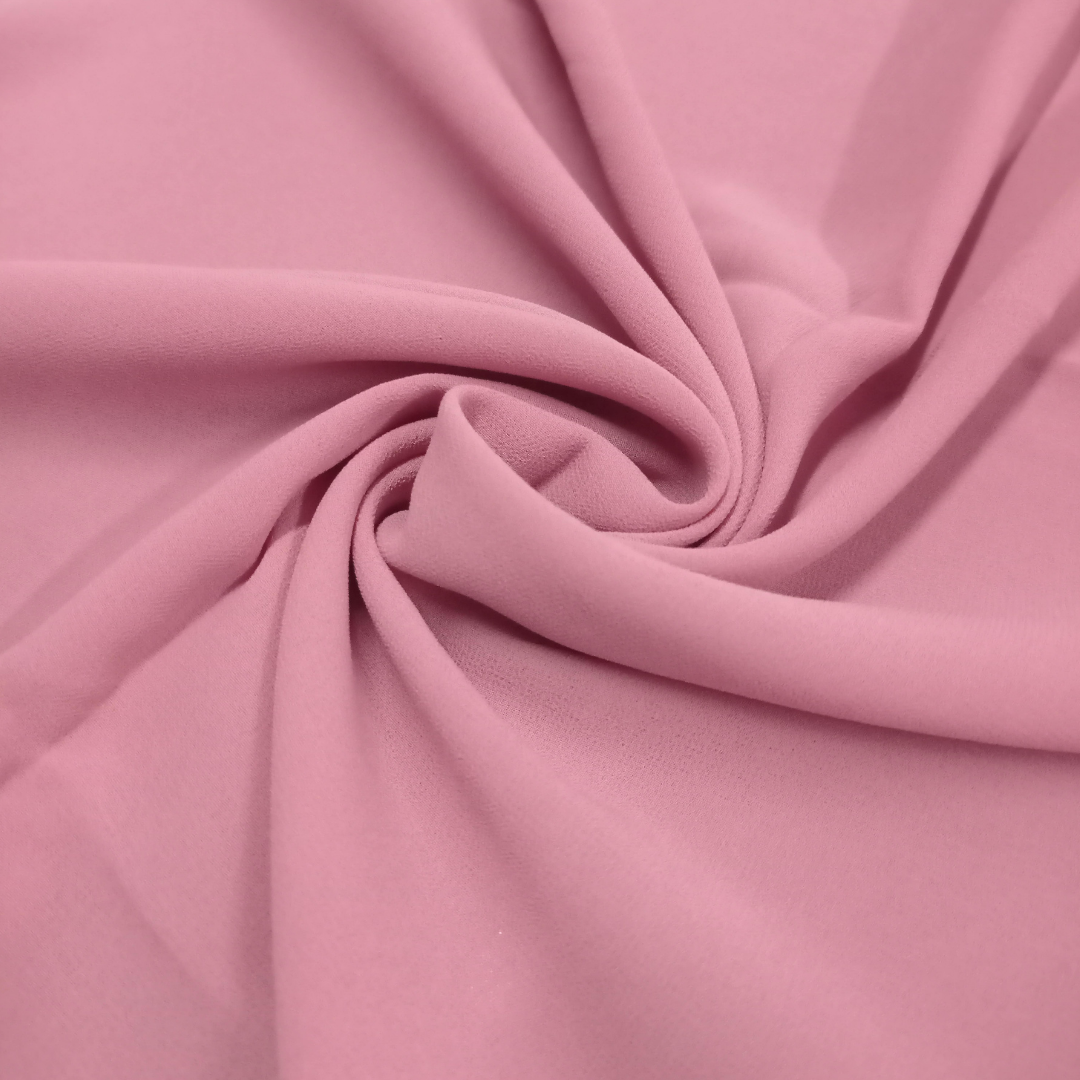 tea pink geogrette hijab - scarfs.pk