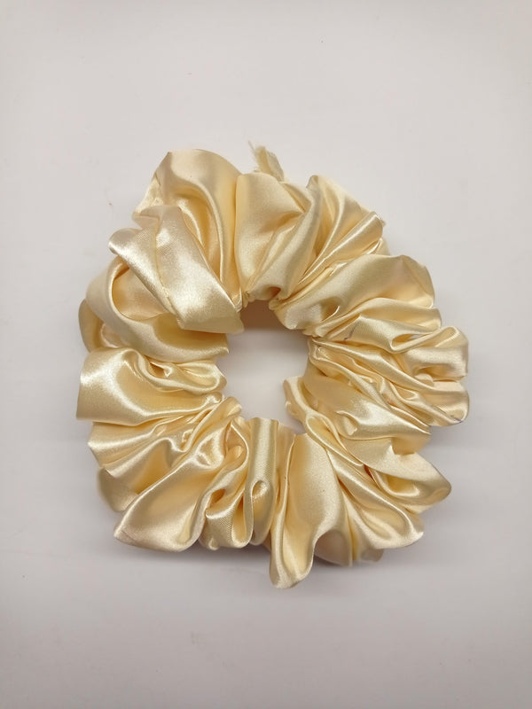 Scrunchie Hair Tie - Golden - Scarfs.pk