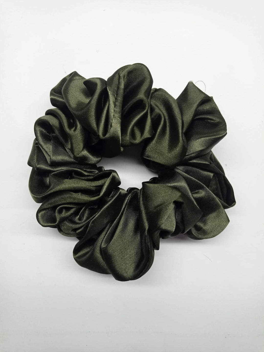 Scrunchie Hair Tie - Olive - Scarfs.pk #1 Online Hijab Store