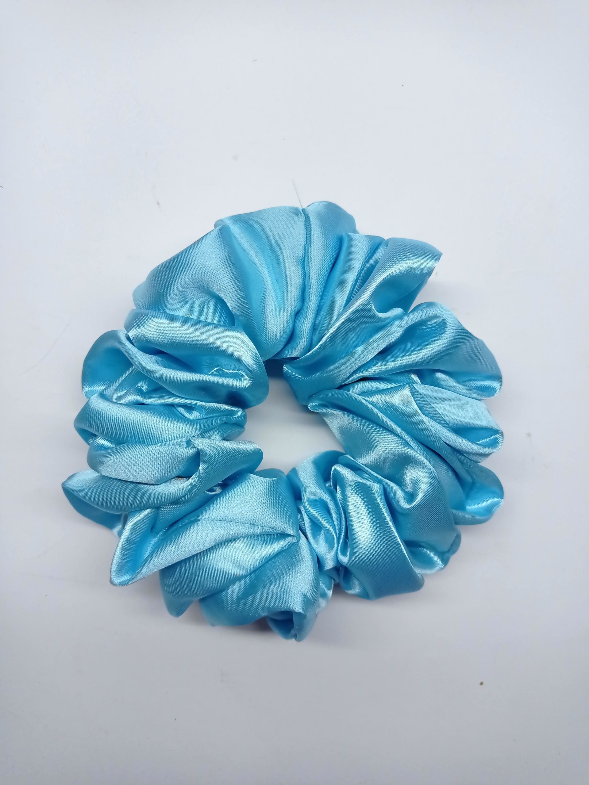 Scrunchie Hair Tie - Sky Blue - Scarfs.pk #1 Online Hijab Store