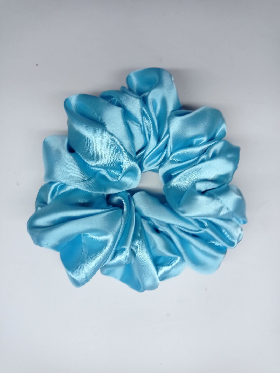 Scrunchie Hair Tie - Sky Blue - Scarfs.pk #1 Online Hijab Store