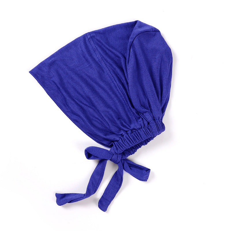 Tie-Back Underscarf - ROYAL BLUE - Scarfs.pk #1 Online Hijab Store