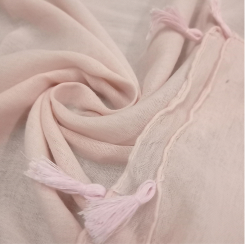 Lawn Tassels – Cream - Scarfs.pk