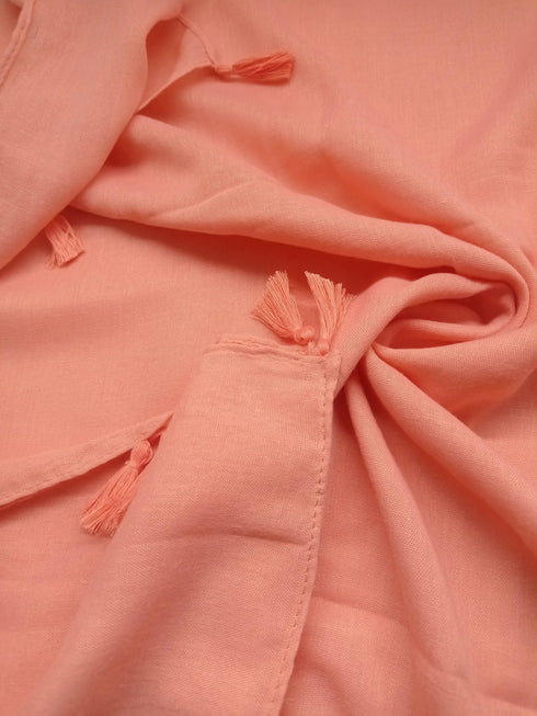 Lawn Tassels – Baby Pink - Scarfs.pk