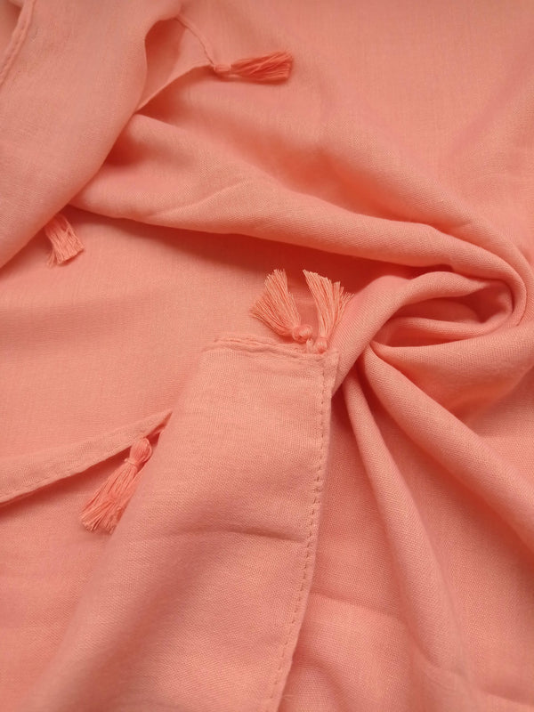 Lawn Tassels – Baby Pink - Scarfs.pk