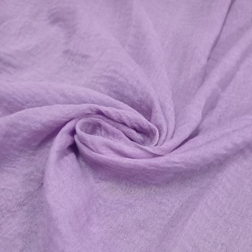Smooth Crinkle Crimps - Light Purple - Scarfs.pk