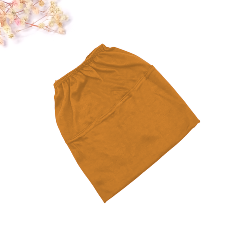 Cucumber Free Size Cap- Mustard - Scarfs.pk