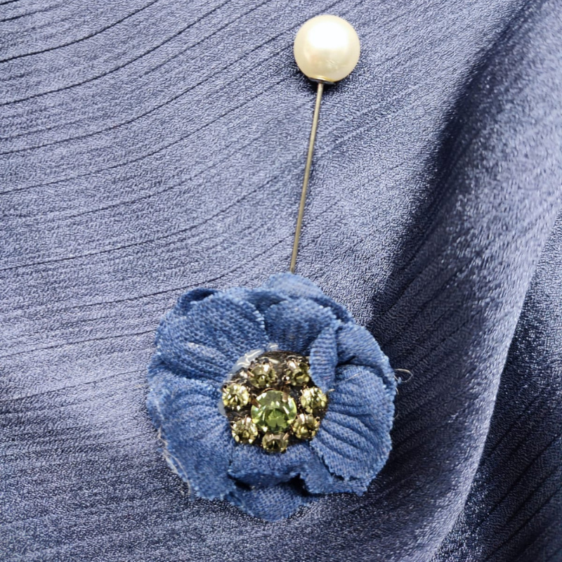 Rose Brooch Pin For Scarfs - Scarfs.pk
