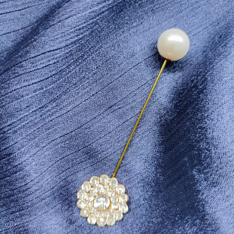 Rose Brooch Pin For Scarfs - Scarfs.pk