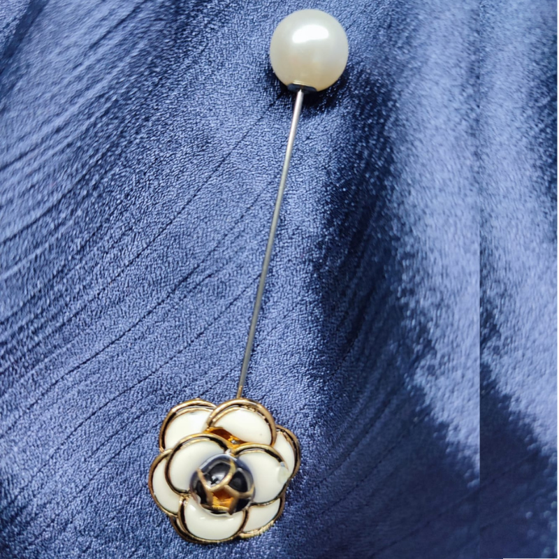 Rose Brooch Pin For Scarfs - Scarfs.pk #1 Online Hijab Store