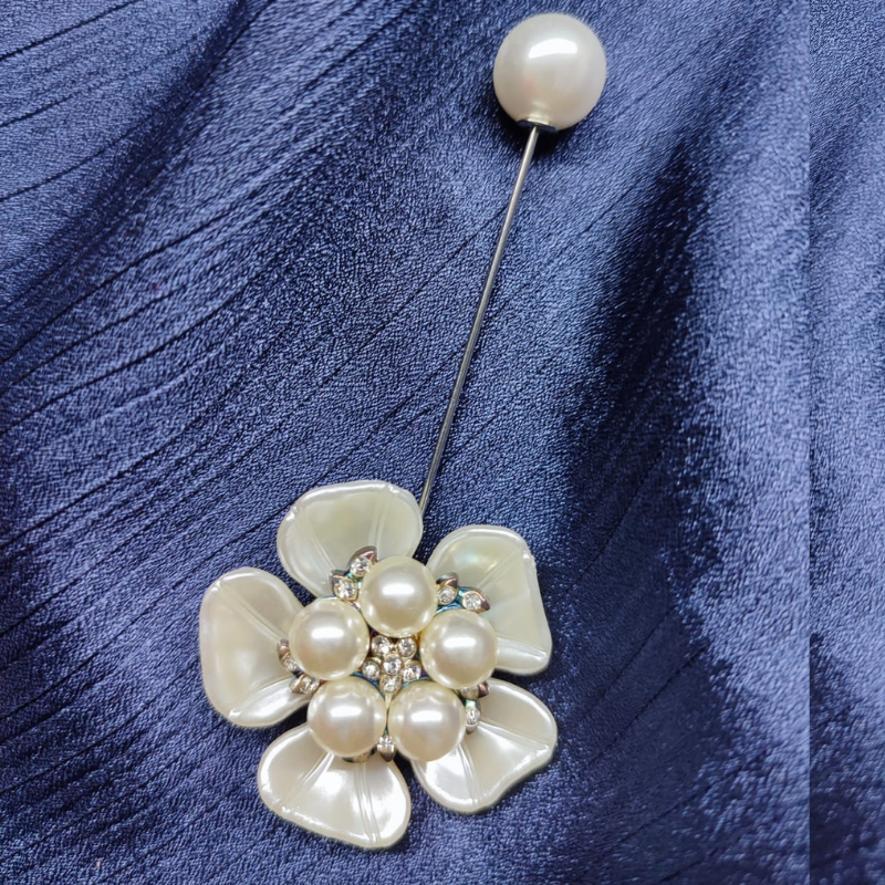 Rose Brooch Pin For Scarfs - Scarfs.pk #1 Online Hijab Store