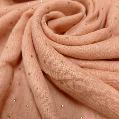 Diamond Stone Crimps - Pink Rose - Scarfs.pk