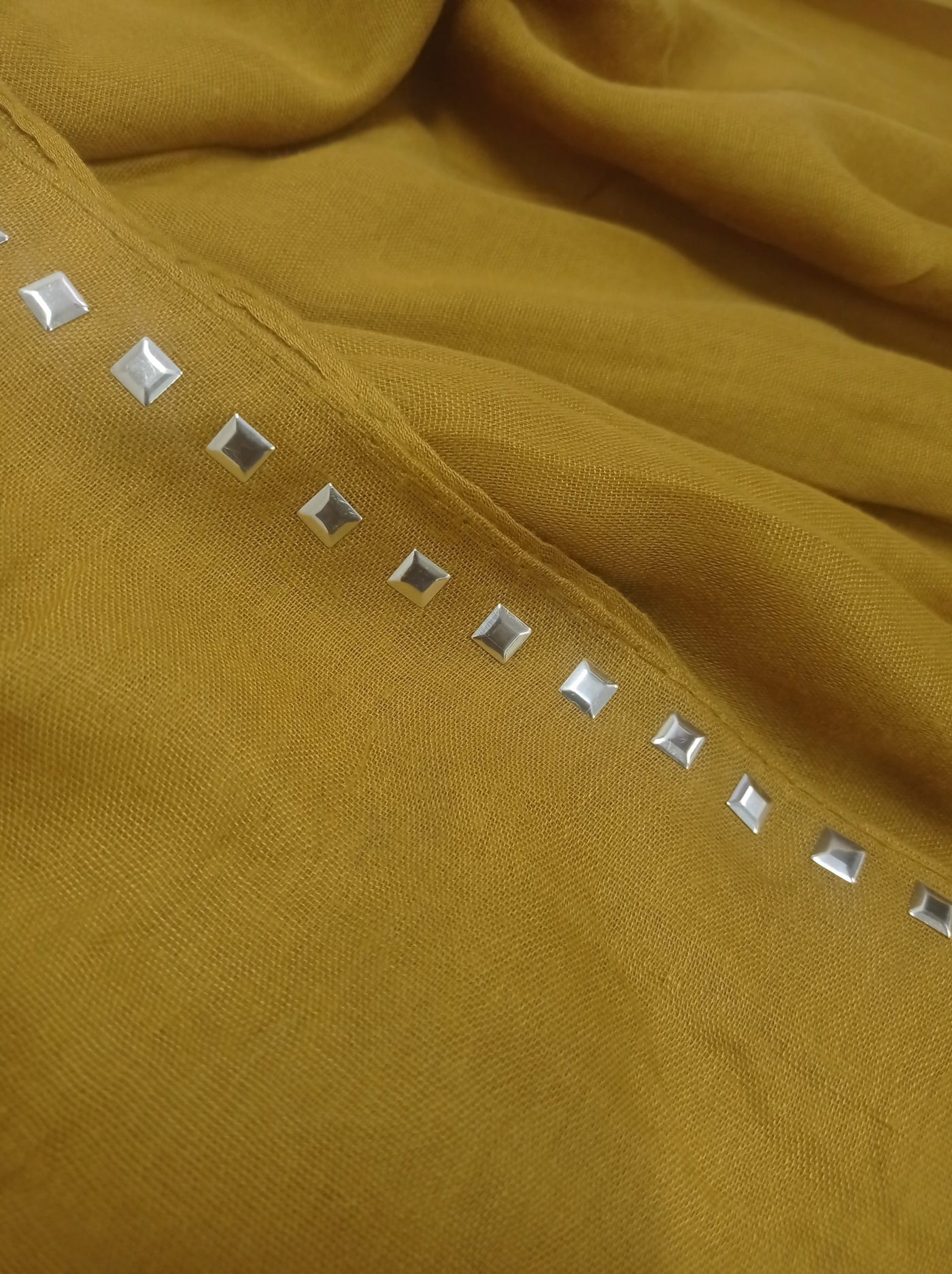 Studded Hijab - Light Olive - Scarfs.pk #1 Online Hijab Store