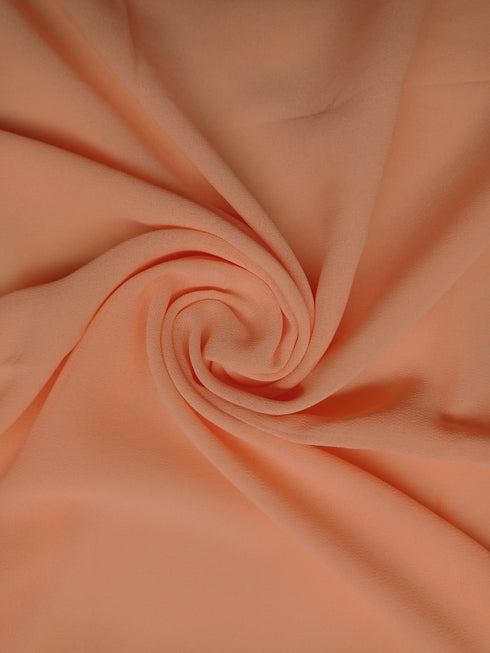 Georgette Hijab – Tomato Pink - Scarfs.pk