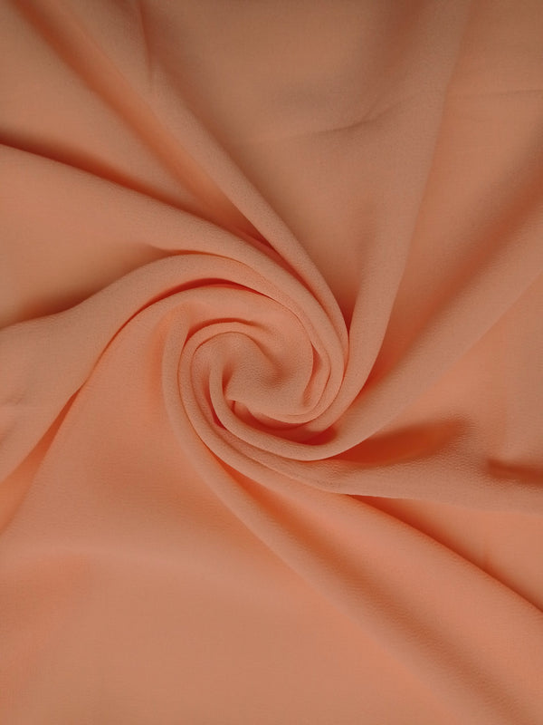 Georgette Hijab – Tomato Pink - Scarfs.pk
