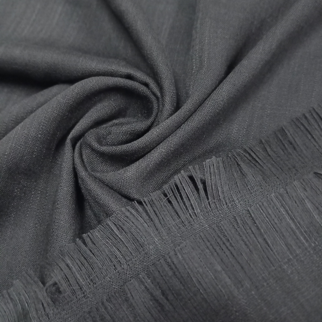 Turkish Lawn - Black - L - Scarfs.pk