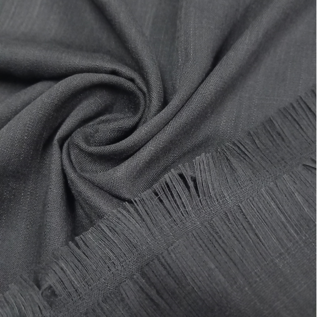 Turkish Lawn - Black - L - Scarfs.pk