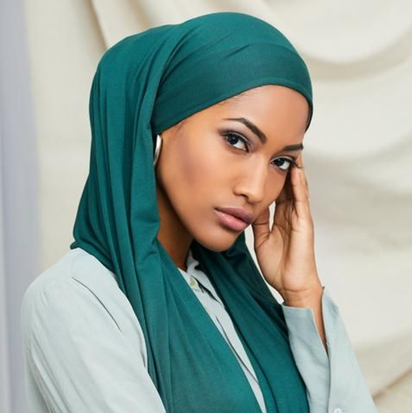 Jersey Hijab - Sea Green - Scarfs.pk
