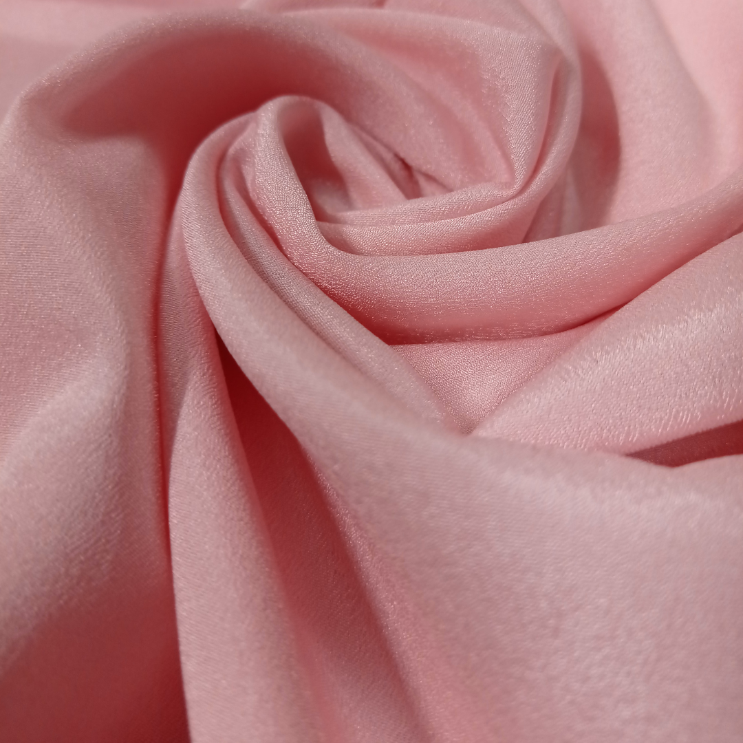 Matte Satin Silk Hijabs - Tea Pink