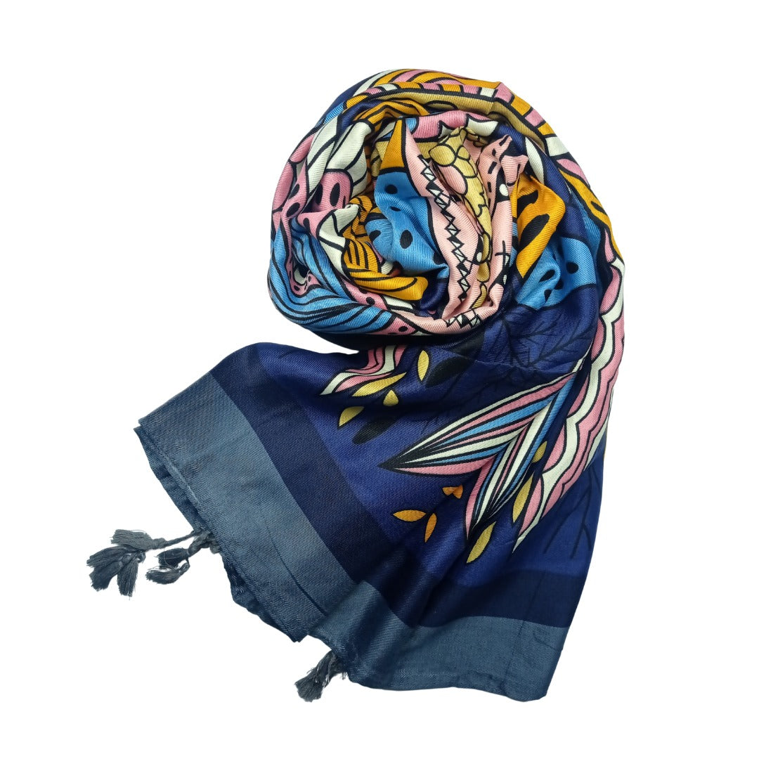 Printed Hijab - Sheer fabric - Scarfs.pk #1 Online Hijab Store