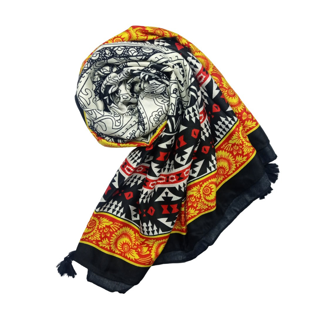 Printed Hijab - Sheer fabric - Scarfs.pk #1 Online Hijab Store