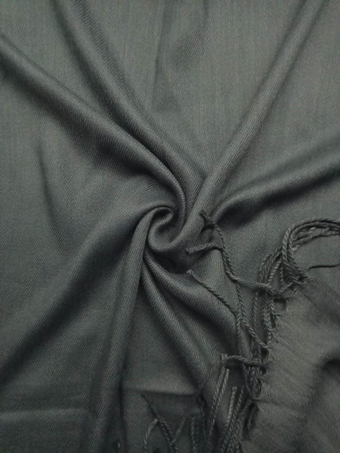 Cashmere Hijab – Dark Grey - Scarfs.pk