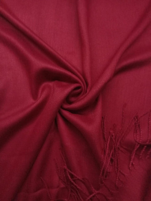 Cashmere Hijab – Maroon - Scarfs.pk