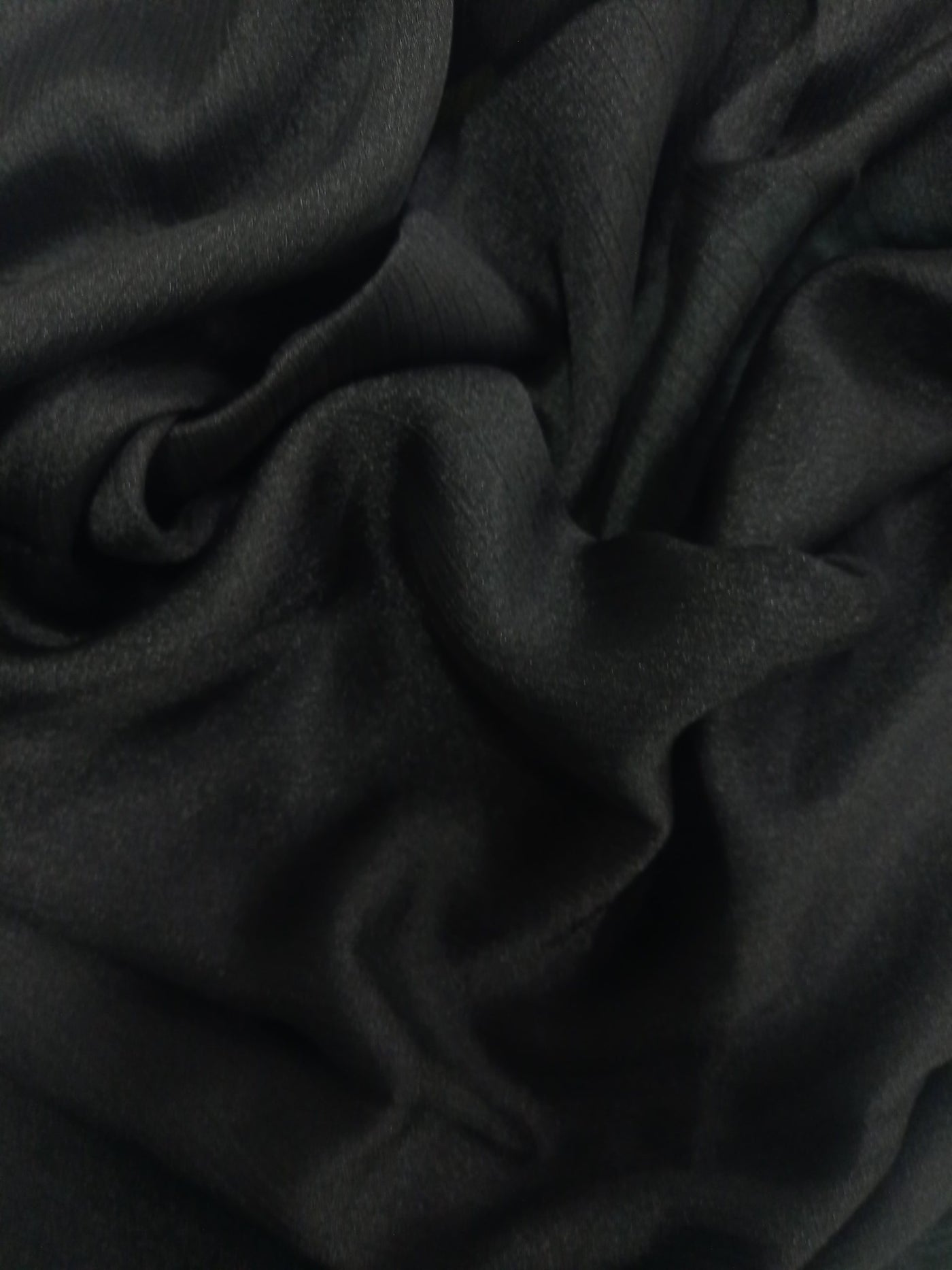 Crinkle Silk Luxe Hijabs – Black - Scarfs.pk #1 Online Hijab Store