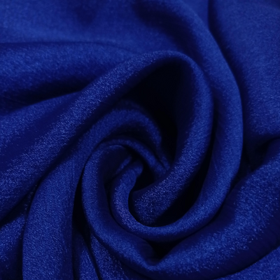 Crinkle Silk Luxe Hijabs – Ink Blue