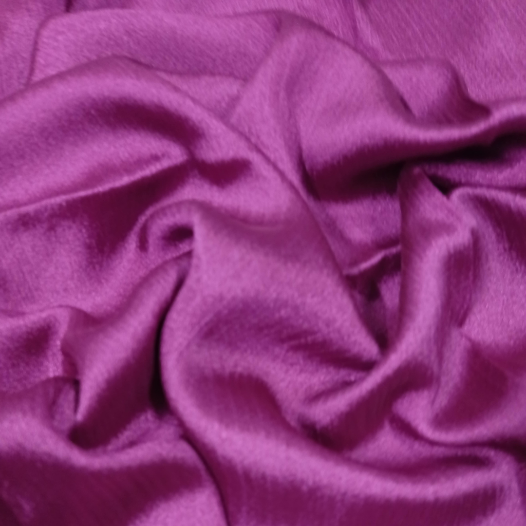 Crinkle Silk Luxe Hijabs – Magenta