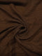 Smooth Crinkle Crimps - DARK COFFEE - Scarfs.pk