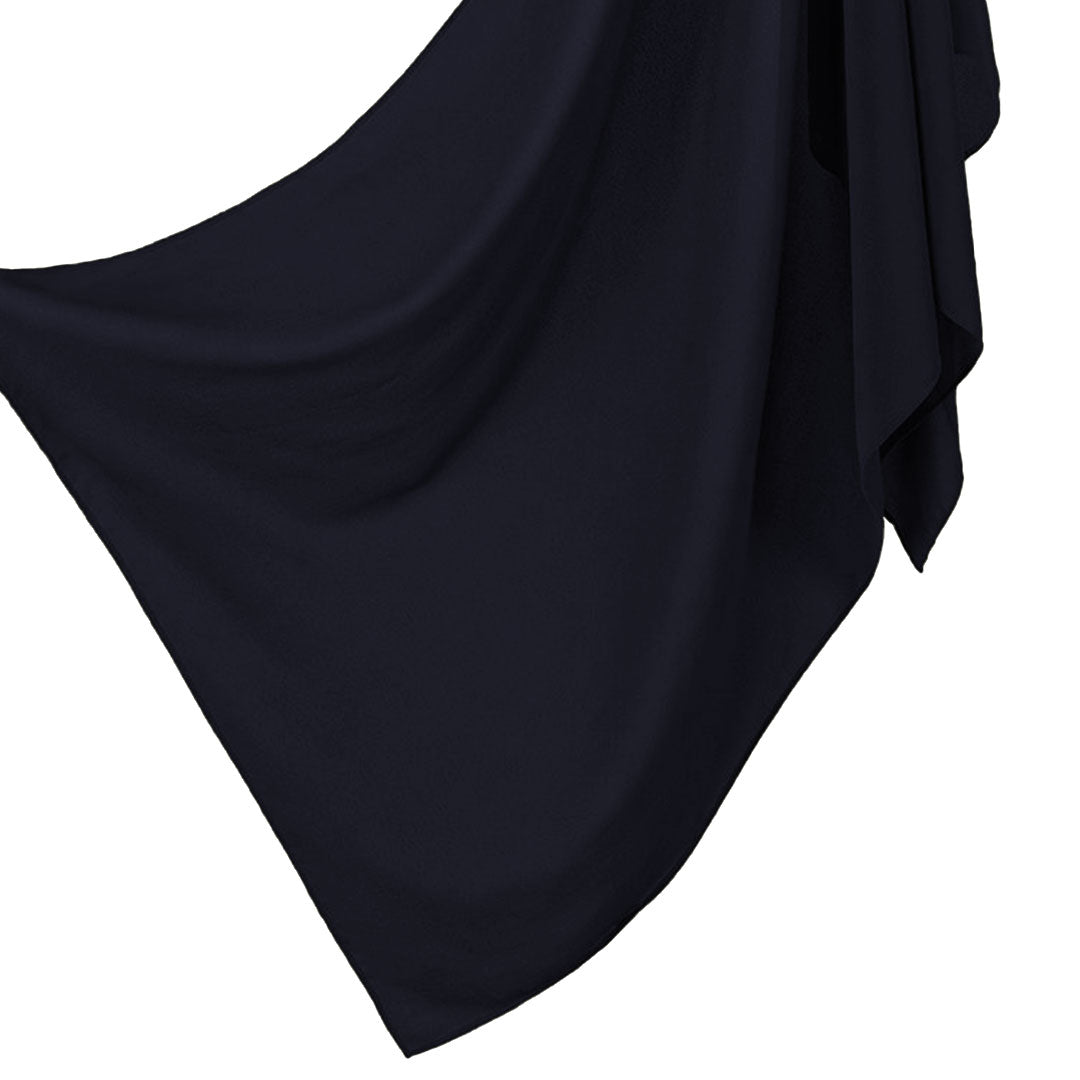 Square Hijab – Dark Blue - Scarfs.pk