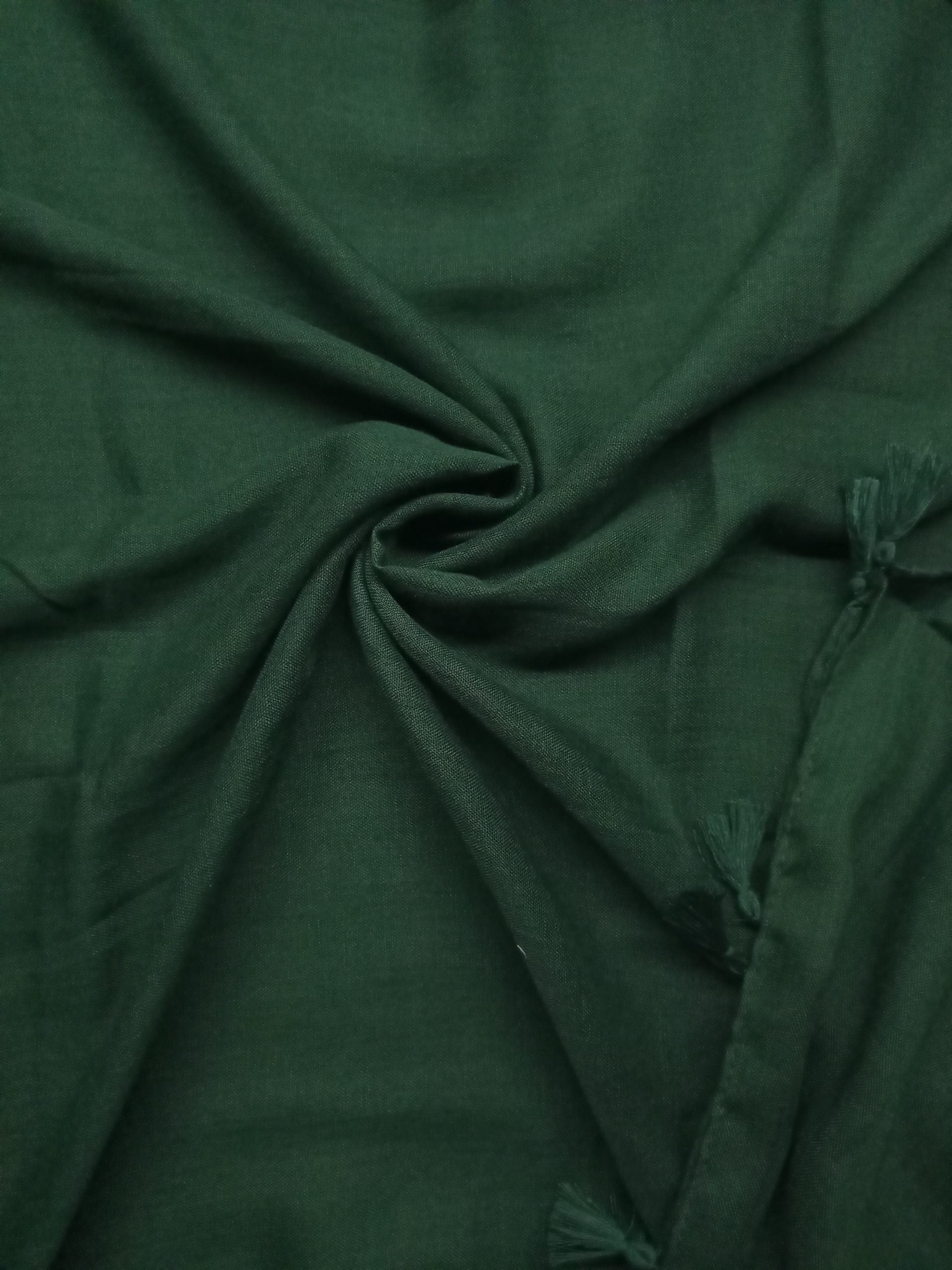Lawn Tassels – Peacock Green - Scarfs.pk